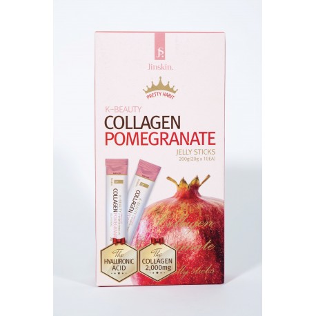 JINSKIN collagen pomegranate jelly sticks