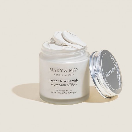 Глиняная маска для сияния кожи Mary&amp;May Lemon Niacinamide Glow Wash Off Pack