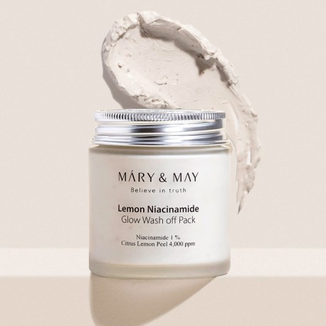 Глиняная маска для сияния кожи Mary&amp;May Lemon Niacinamide Glow Wash Off Pack