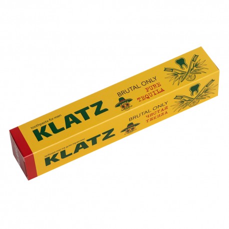 Зубная паста со вкусом Чистая текила Klatz BRUTAL ONLY