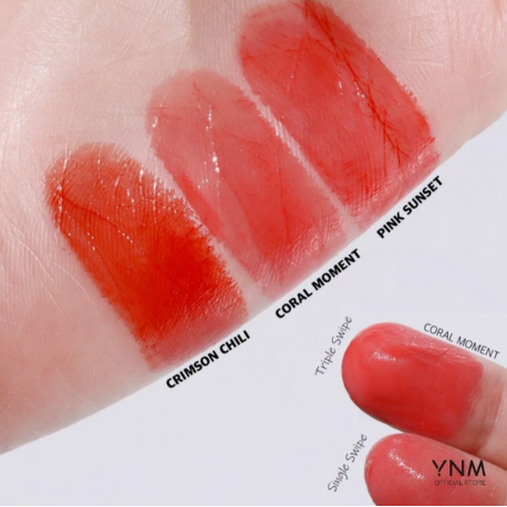 Увлажняющий оттеночный бальзам для губ YNM Candy Pop Glow Melting Balm Crimson Chili