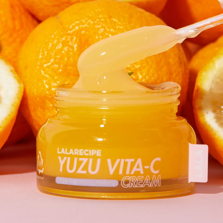 Осветляющий крем для лица Lalarecipe Yuzu Vita C Cream