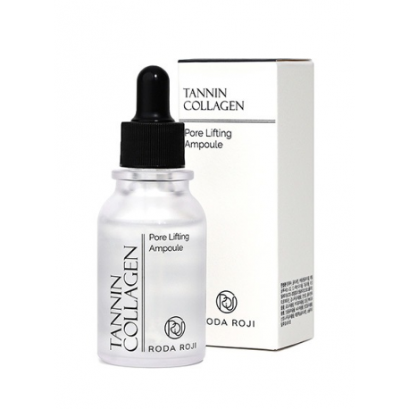 Сыворотка для сужения пор с коллагеном и комплексом танинов RODAROJI Tannin Collagen Pore Lifting Ampoule