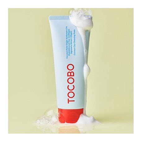 Пенка для глубокого очищения  Tocobo Coconut Clay Cleansing Foam с поврежденной упаковкой
