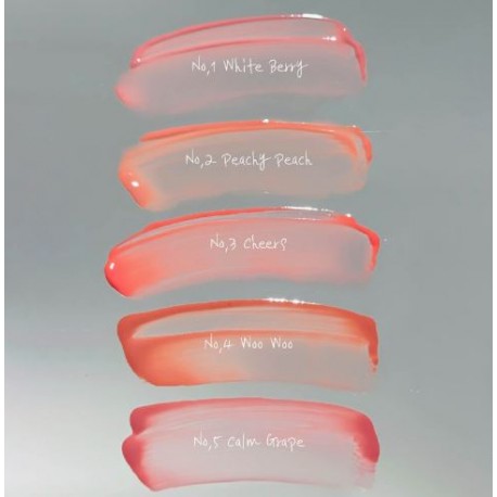 Нежный глянцевый тинт для губ UNLEASHIA Berry Shot Lip Tint