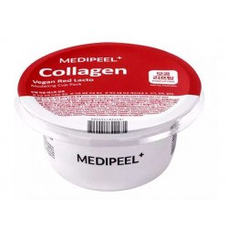  Восстанавливающая альгинатная маска MEDI-PEEL Vegan Red Lacto Collagen Modeling Cup Pack (28g)