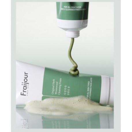 Пенка для умывания РАСТИТЕЛЬНЫЕ ЭКСТРАКТЫ Fraijour Original Herb Wormwood Cleansing Foam