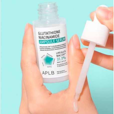 Сыворотка с глутатионом и ниацинамидом APLB GLUTATHIONE NIACINAMIDE AMPOULE SERUM