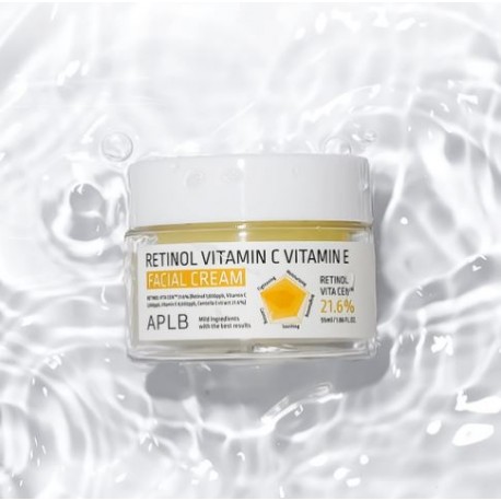 Крем для лица с ретинолом и витаминами С и Е APLB RETINOL VITAMIN C VITAMIN E FACIAL CREAM