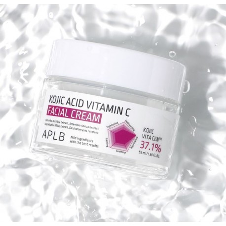 Крем для лица с койевой кислотой и витамином С APLB KOJIC ACID VITAMIN C FACIAL CREAM