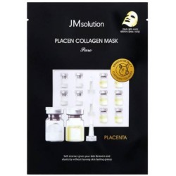 Плацентарная тканевая маска с коллагеном JMsolution Placen Collagen Mask Pure