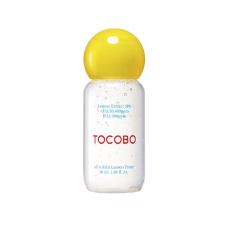 Кислотный тоник-эксфолиант с экстрактом лимона Tocobo AHA BHA Lemon Toner