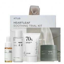 Набор миниатюр для ухода за кожей с экстрактом хауттюйнии ANUA Heartleaf Soothing Trial Kit с поврежденной упаковкой