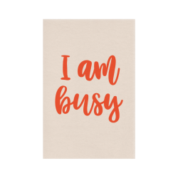 Tow Tow Пляжное полотенце I am busy
