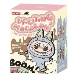 Игрушка-сюрприз лабубу POP MART LABUBU THE MONSTERS Exciting Macaron 17 см