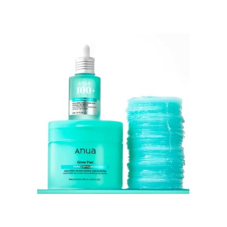 Увлажняющие пэды с ПДРН и гиалуроновой кислотой Anua PDRN 100 Hyaluronic Acid Glow Pad