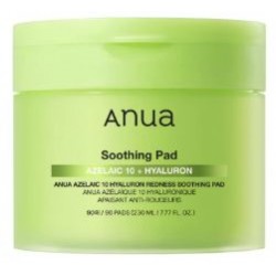 Пэды с азелаиновой кислотой Anua Azelaic Acid 10 Hyaluron Redness Soothing Pad