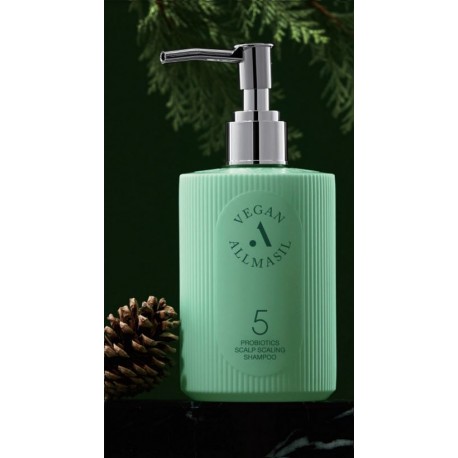 Глубокоочищающий шампунь для волос с пробиотиками AllMasil 5 Probiotics Scalp Scaling Shampoo