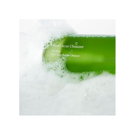 Пузырьковая пенка для проблемной кожи с экстрактом нони Celimax The Real Noni Acne Bubble Cleanser
