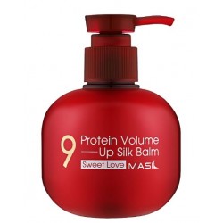 Несмываемый протеиновый бальзам для увеличения объема волос Masil 9 Protein Volume Up Silk Balm