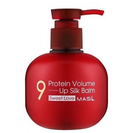 Несмываемый протеиновый бальзам для увеличения объема волос Masil 9 Protein Volume Up Silk Balm