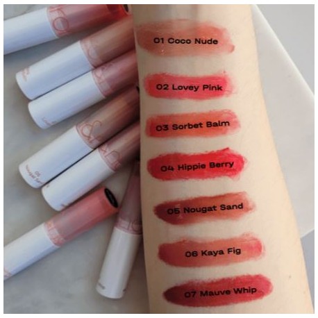 Тающий оттеночный бальзам для губ Rom&amp;Nd Glasting Melting Balm