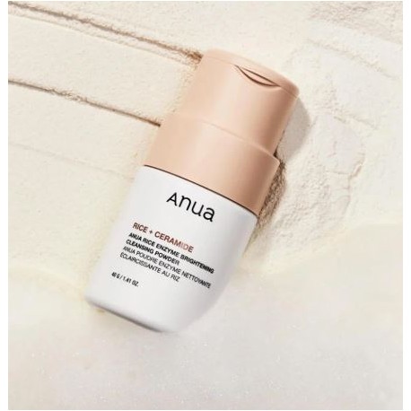 Смягчающая энзимная пудра с рисовым экстрактом ANUA Rice Enzyme Brightening Cleansing Powder
