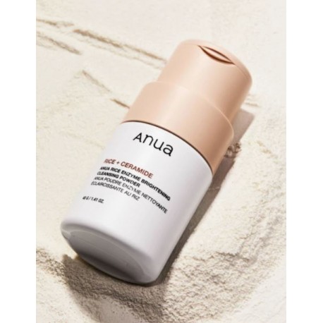 Смягчающая энзимная пудра с рисовым экстрактом ANUA Rice Enzyme Brightening Cleansing Powder