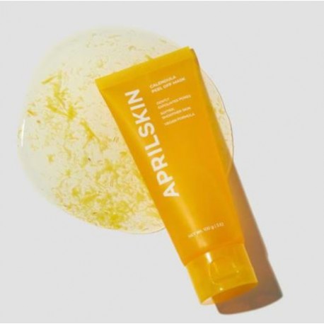 Успокаивающая маска-пленка с экстрактом календулы APRILSKIN Calendula Peel Off Pack