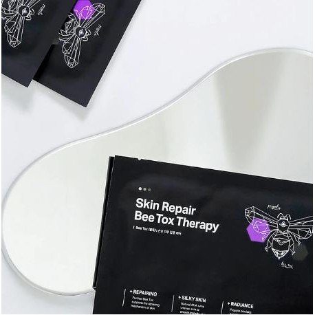 Маска тканевая с пчелиным ядом Celimax Skin repair bee tox therapy mask
