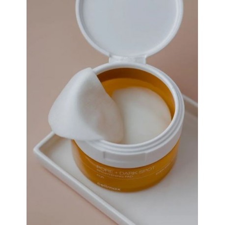 Тонер-пэды для выравнивания тона и рельефа кожи Celimax Pore+Dark Spot Brightening Pad, 2 шт