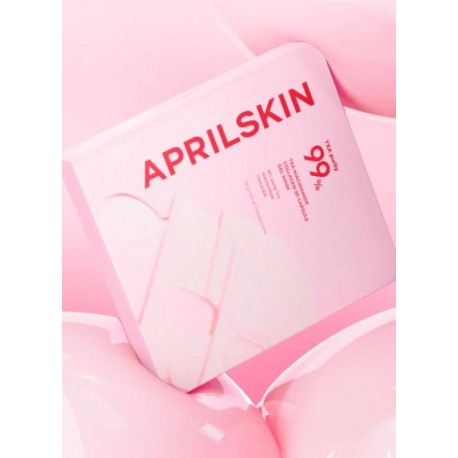 Гидрогелевая маска с транексамовой кислотой и ниацинамидом APRILSKIN TXA Niacinamide Collagen 99 Capsule Gel Mask