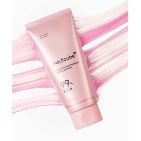 Пенка для умывания с ПДРН medicube PDRN Pink Niacinamide Whip Cleanser