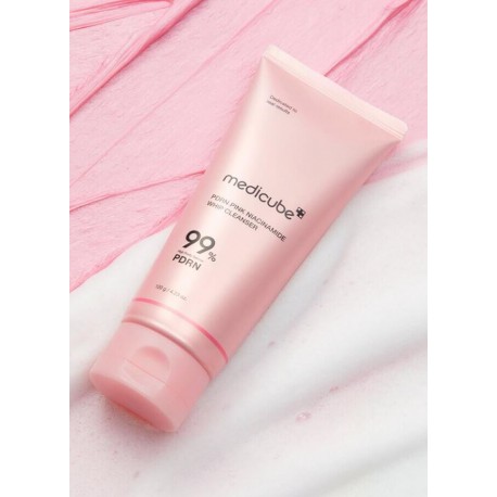 Пенка для умывания с ПДРН medicube PDRN Pink Niacinamide Whip Cleanser
