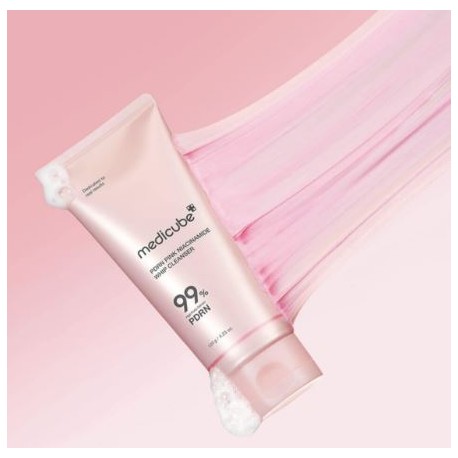 Пенка для умывания с ПДРН medicube PDRN Pink Niacinamide Whip Cleanser
