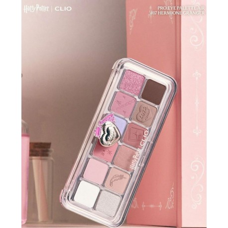 Палитра теней для век CLIO x Harry Potter Pro Eye Palette Air - 17 Hermione Granger