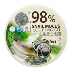 3W Clinic 100% Snail Mucus Soothing Gel