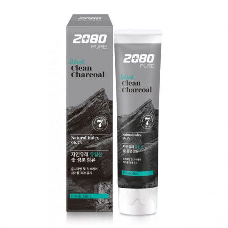 Aekyung 2080 Black Clean Charcoal Toothpaste