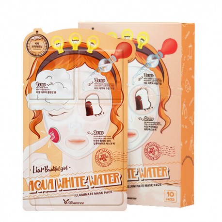 Elizavecca Aqua White Water Illuminate Mask Pack