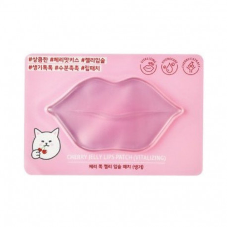 Корейские патчи для губ Cherry Jelly Lip Patches