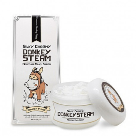Elizavecca Silky Creamy Donkey Steam Moisture Milky Cream