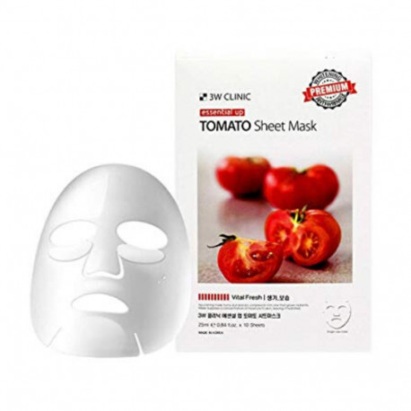 Бюджетные корейские тканевые маски 3W Clinic Essential Up Sheet Mask 