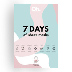 Фирменный набор тканевых масок 7 DAYS OF SHEET MASKS