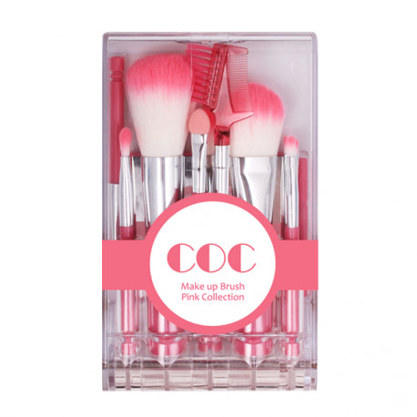 Coringco COC Make up Brush Pink Collection 9P Set
