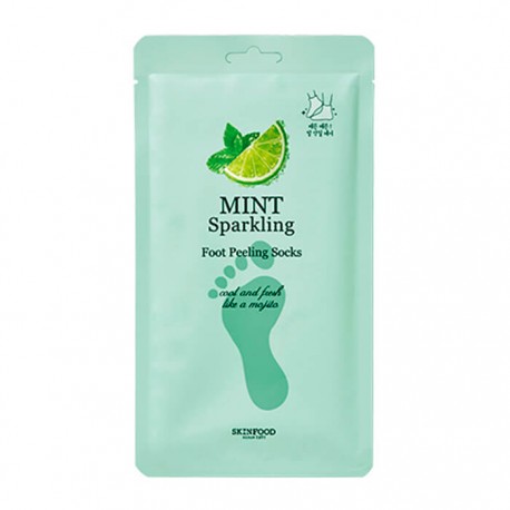 Skinfood Mint Sparkling Foot Peeling Socks 