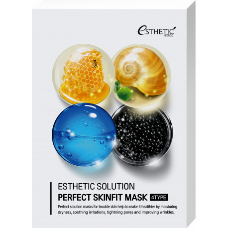 ESTHETIC HOUSE ESTHETIC SOLUTION PERFECT SKINFIT MASK 4TYPE