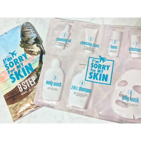 I&#039;m Sorry For My Skin 8 Step Travel Jelly Mask