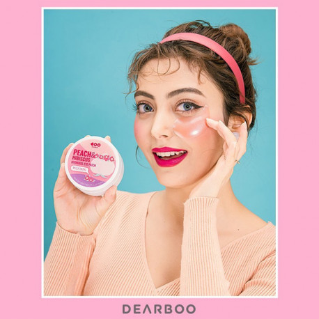 Dearboo Peach &amp; Hibiscus Hydrogel Eye Patch