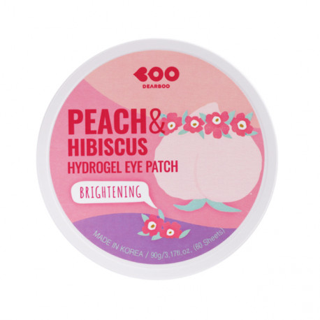 Dearboo Peach & Hibiscus Hydrogel Eye Patch