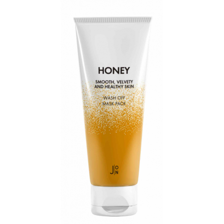 J:ON Honey Smooth Velvety and Healthy Skin Wash Off Mask Pack 50 g